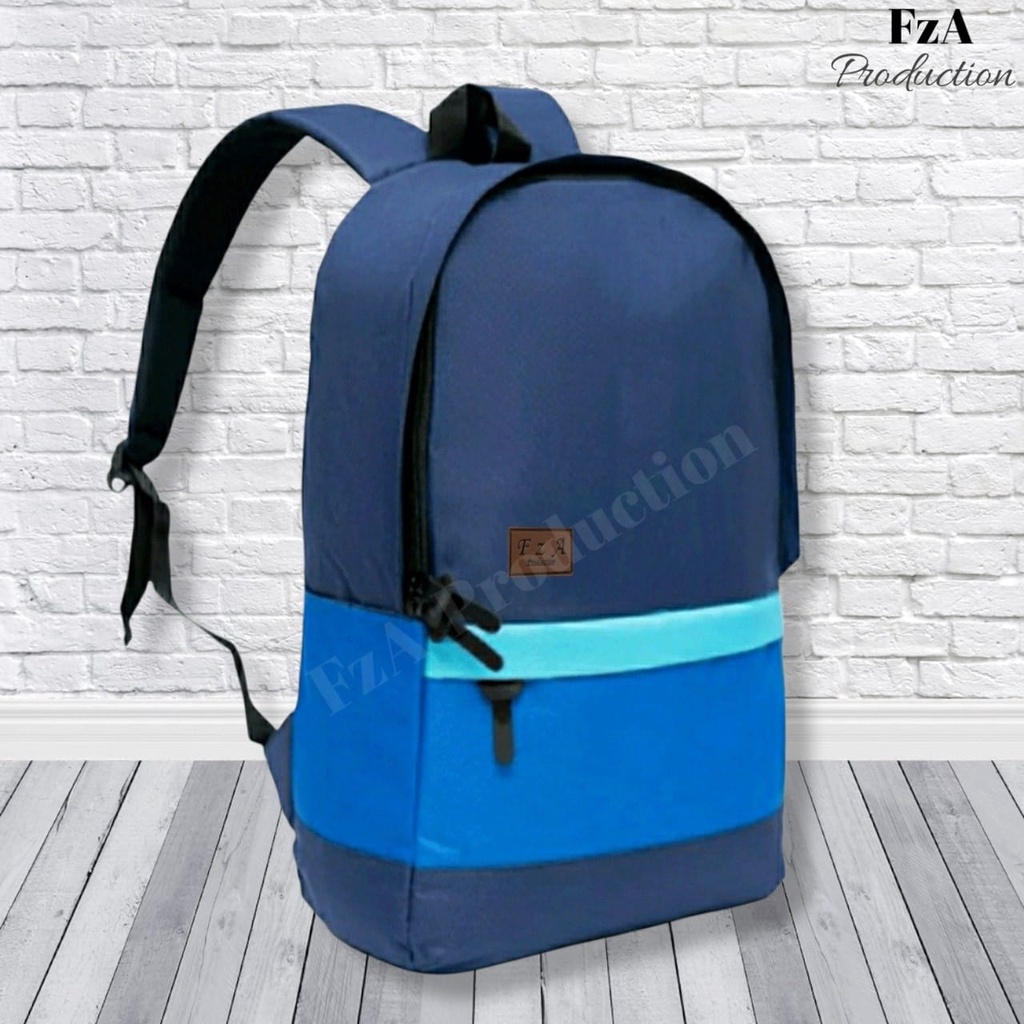 Big Promo..Tas Ransel Distro sekolah kuliah Kerja Pria 4286CV Tas Premium - Ads Navy-8