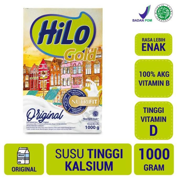 

Cuci Gudang Awal Tahun HiLo Gold Plain 1000gr - Susu Tinggi Kalsium Diskon
