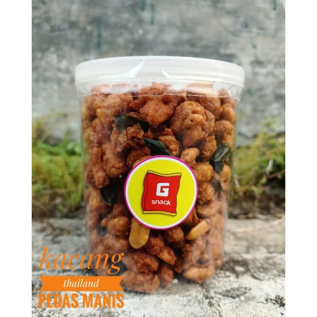 

Kacang thailand toples free packing kardus - kacang thailand pedas manis daun jeruk