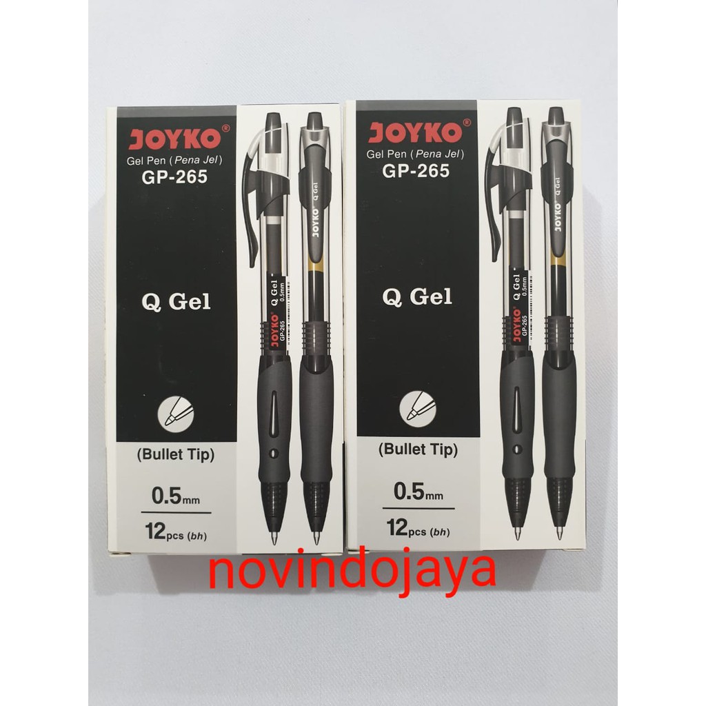 

GEL PEN JOYKO GP-265 Q GEL Pena Jet 0.5 mm (12pcs) termurah