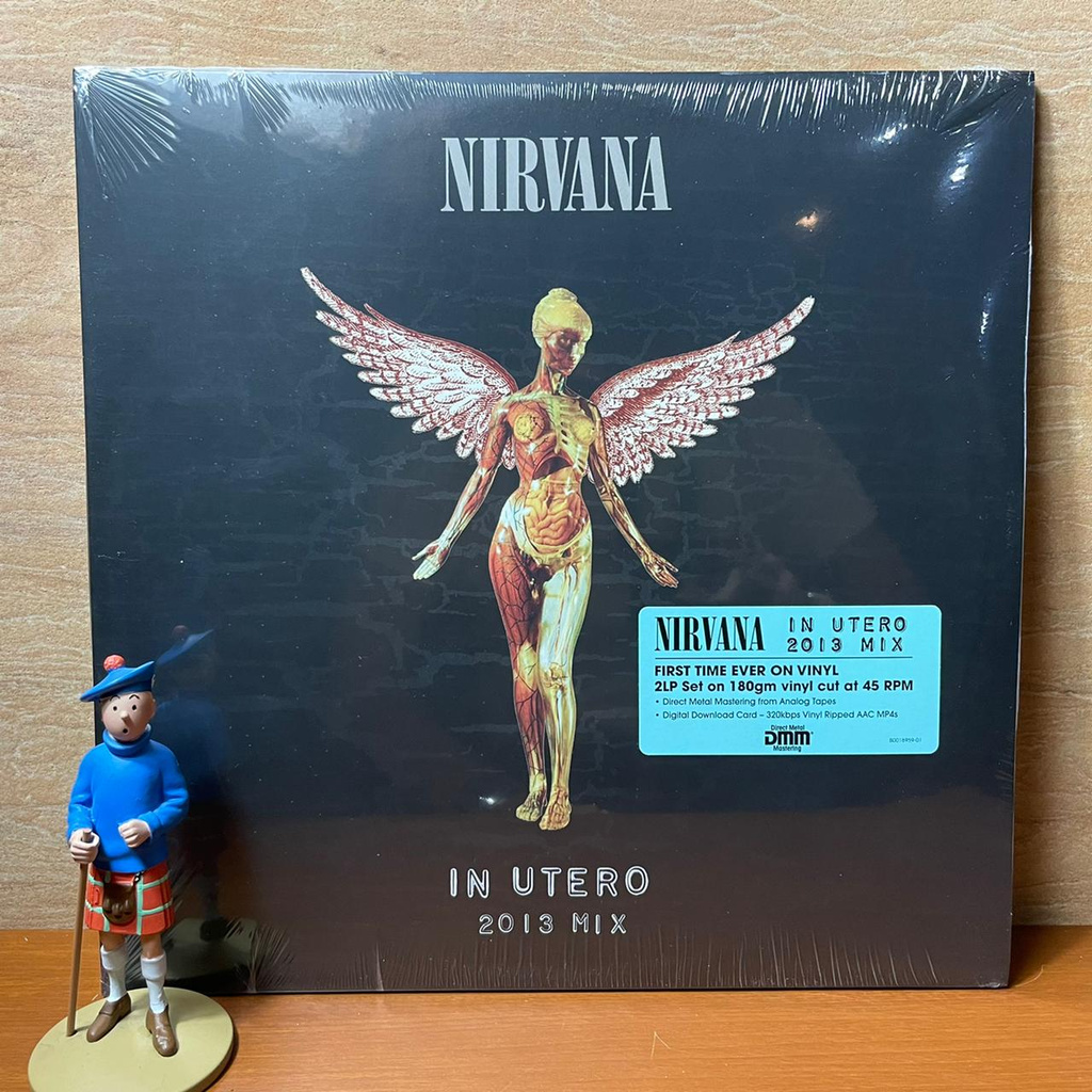PIRINGAN HITAM / HITAM NIRVANA - IN UTERO (180GR 45RPM) (2LP)
