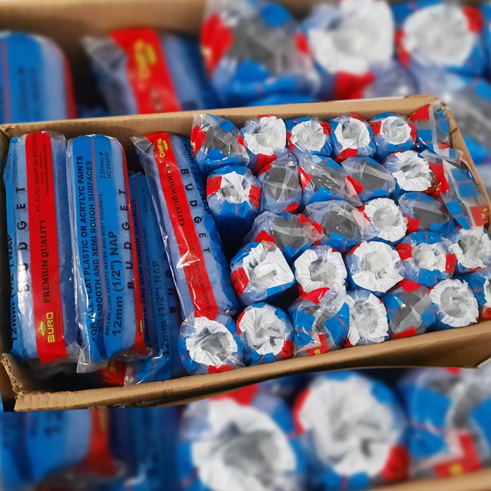 refill bulu kuas roll budget 9&quot; inch murah | KUAS ROL MURAH | KUAS CAT MURAH | KUAS CAT BERKUALITAS