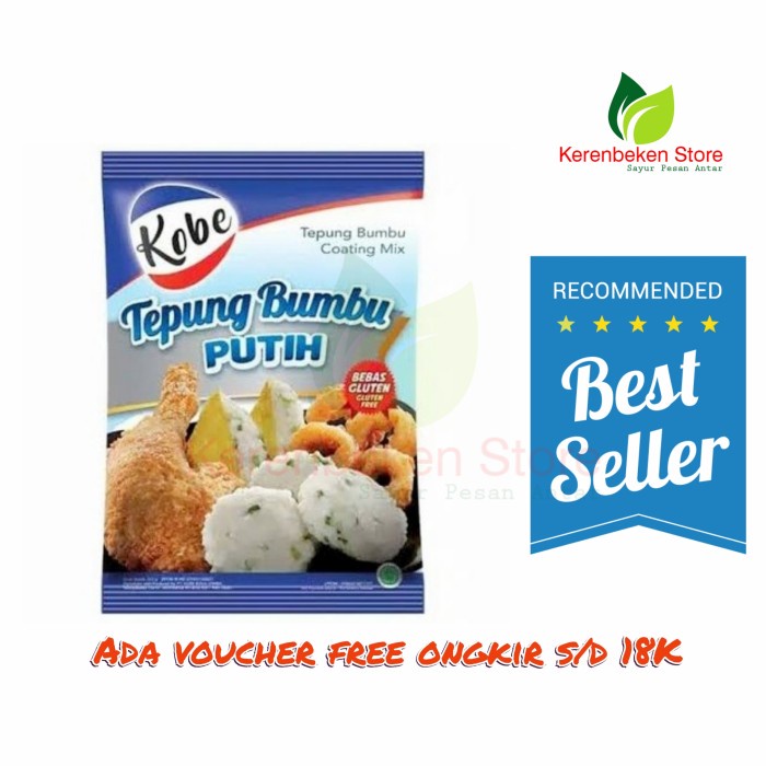 

kobe tepung bumbu putih 210gr