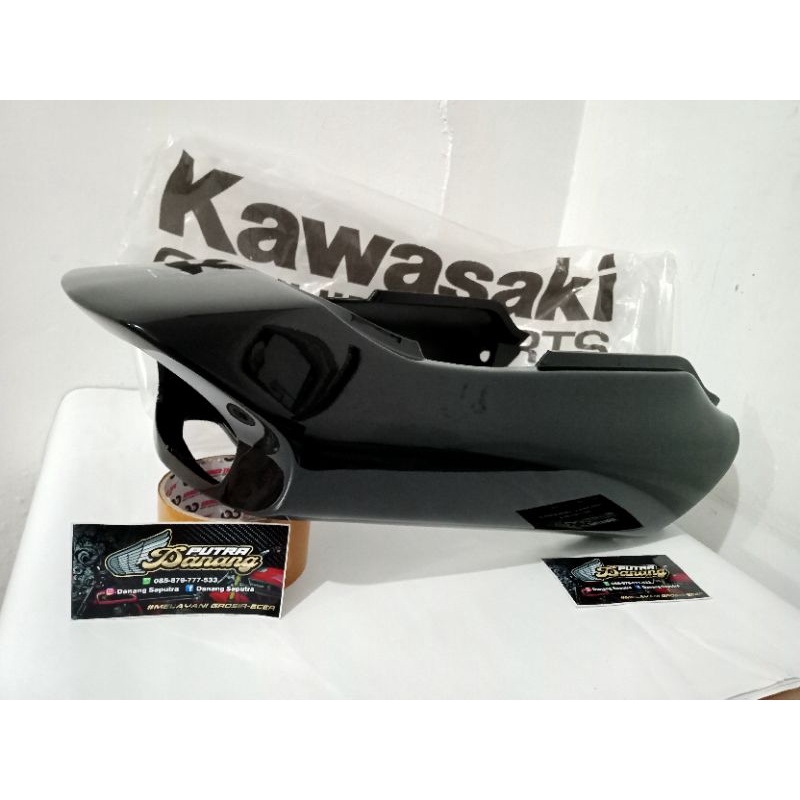 Cover Body Belakang Cover Belakang Body Ninja R Hitam glossy