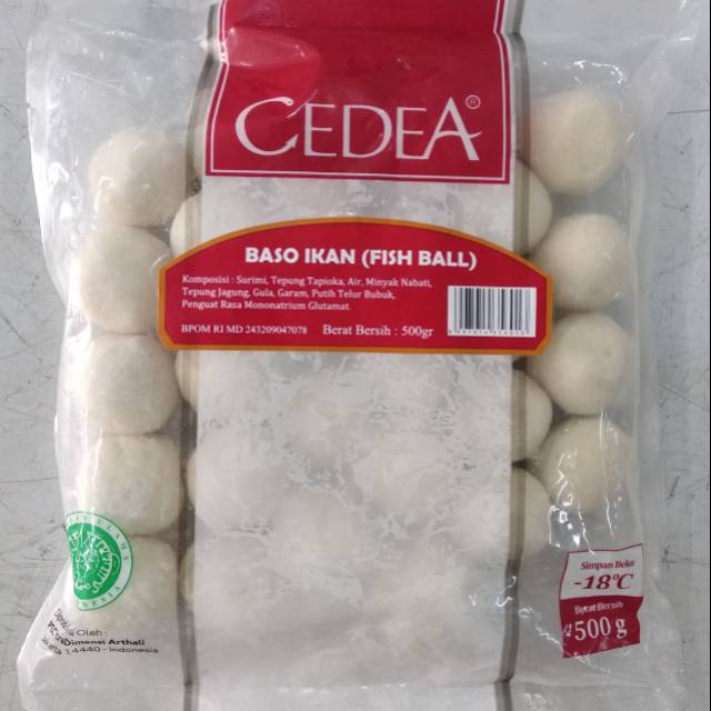

CEDEA fish ball 500g