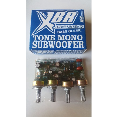 XBR Tone Mono Subwoofer Mic Pro Kit