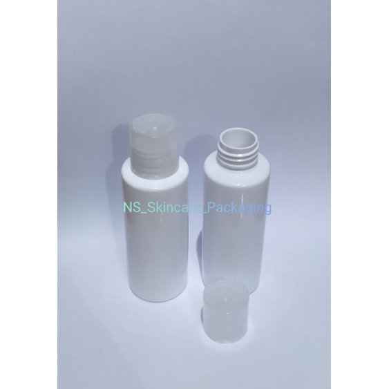 Botol presstop / disstop / presson 100ml RF putih