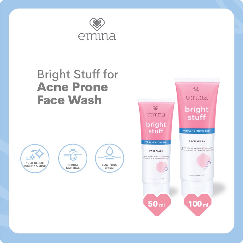 EMINA Bright Stuff Face Wash For Acne Prone Skin