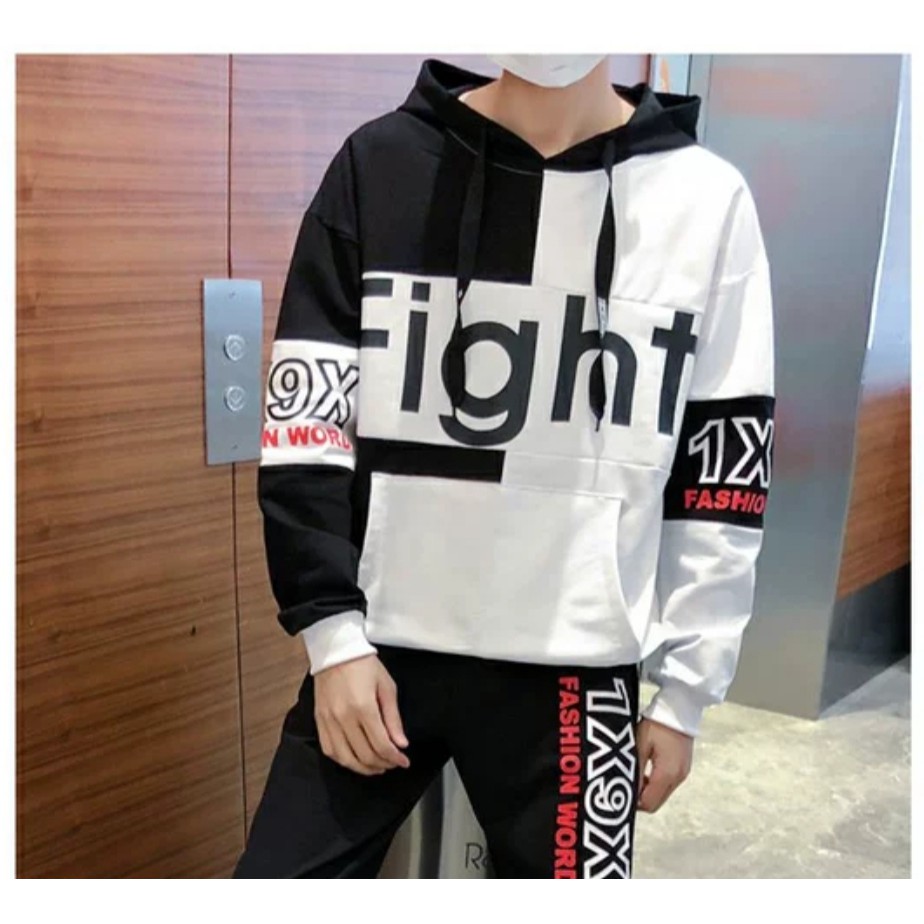 BISA COD / POLILE781 - SWEATER HODDIE FIGHT