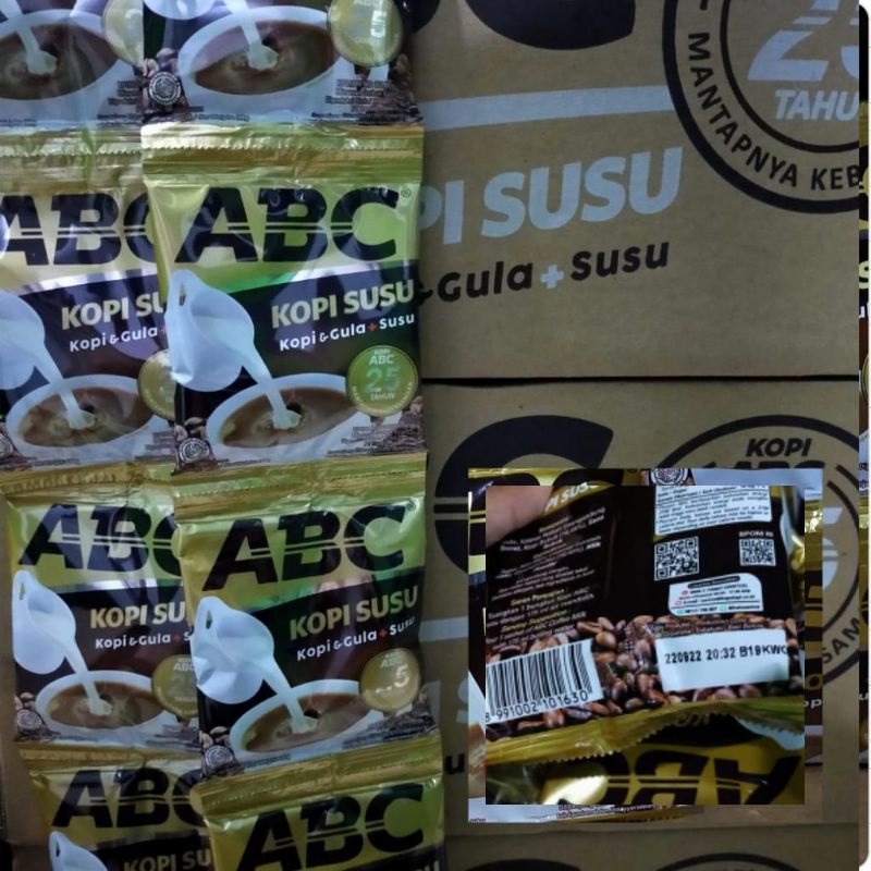 

Kopi ABC Susu Isi 10 Sachet