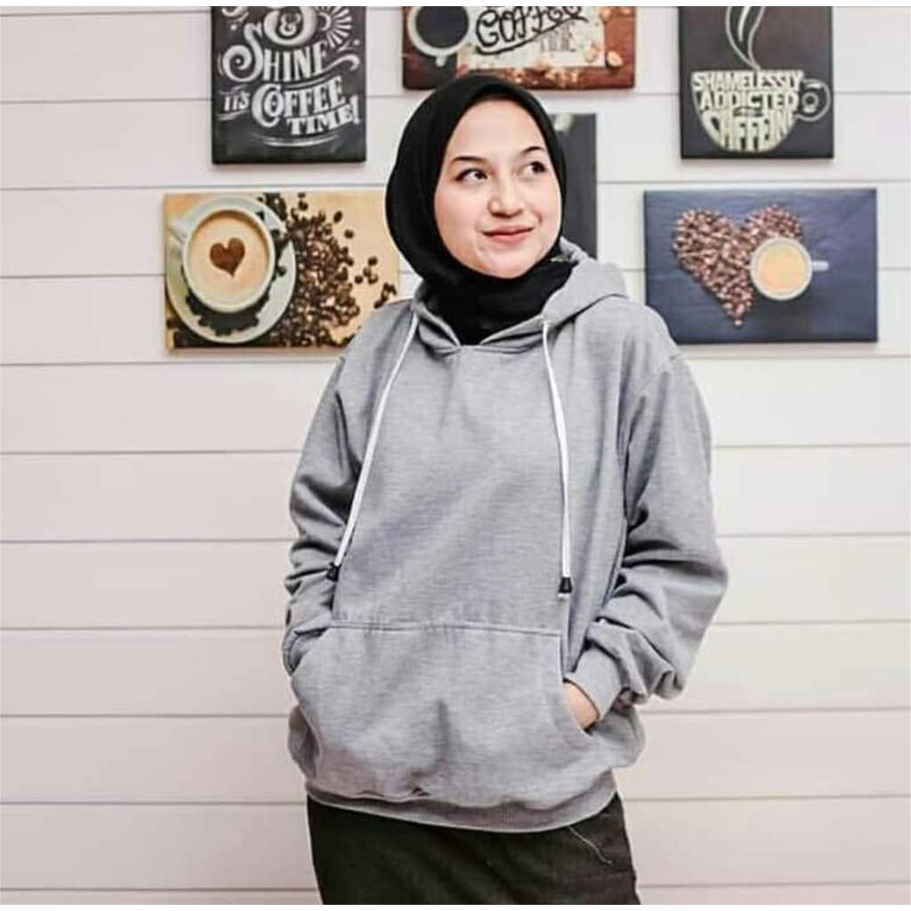 JAKET HOODIE DISTRO PULLOVER POLOS KEREN KEKINIAN OVERSIZE PRIA WANITA JUMBO SIZE M-XXL BAHAN FLEECE