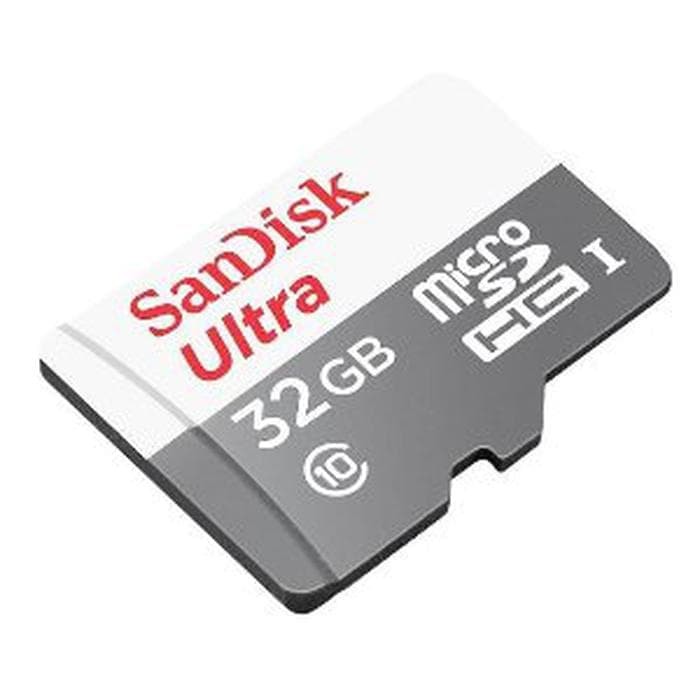 Memory Card Micro SD SANDISK 32GB Class 10 Speed 80 MBPS ULTRA SDHC