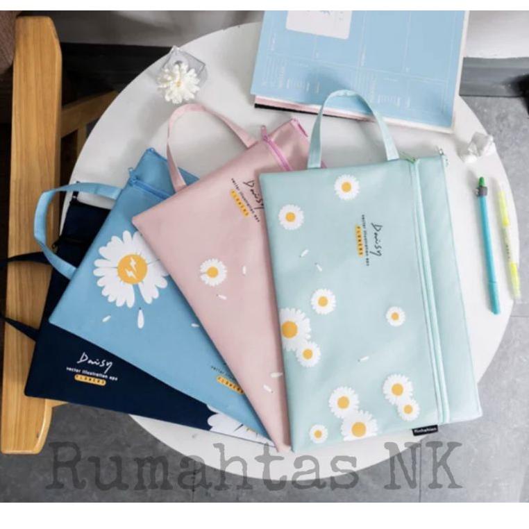 

(K8R7) ⭐️ Tas Dokumen Karakter Daisy Pouch File A4 Pouch Kantong Map //Lagi@viral