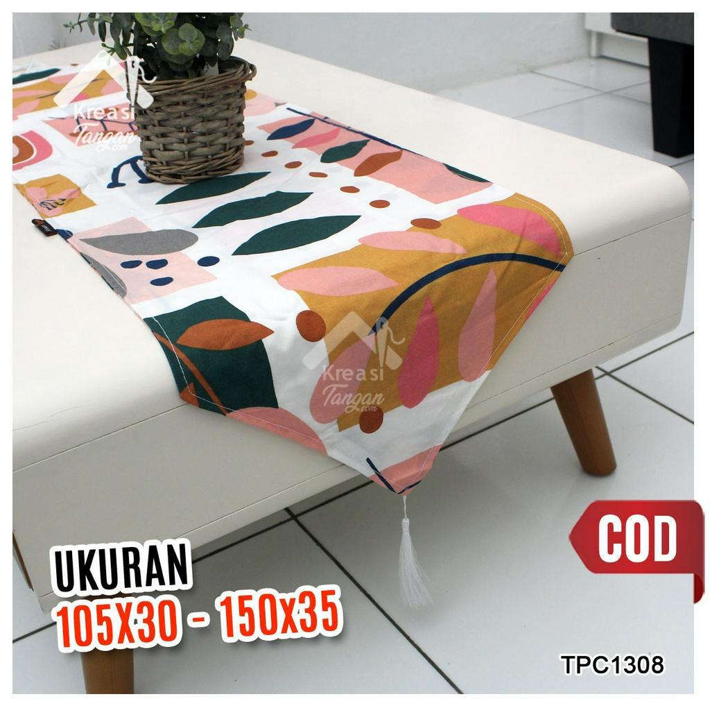 Taplak Meja / Table Runner Ukuran 105x30 - 150x35 TPC1308