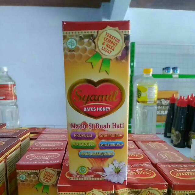 

Madu syamil anak origonal 125ml penambah nafsu makan / syamil dates honey