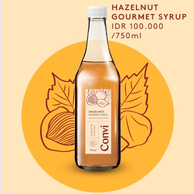 

Hazelnut Syrup - Convi