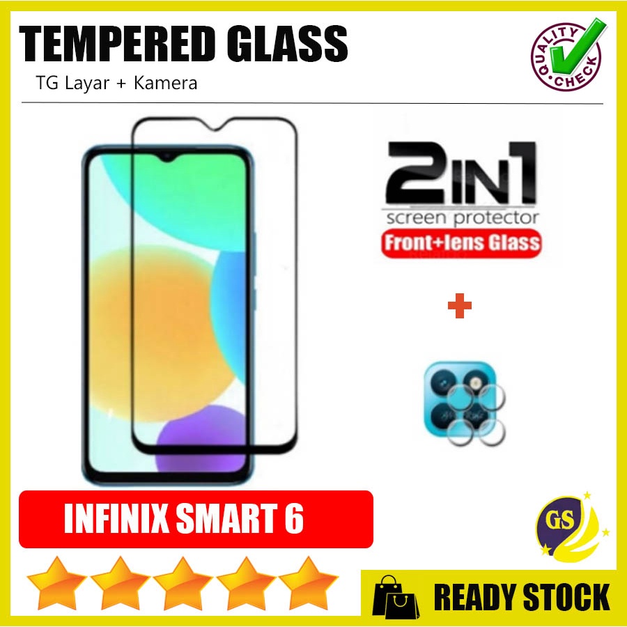 Tg Tempered Glass Infinix Note 30 30i 30 PLAY 11 NFC Note 11 Pro NOTE 12 VIP HOT 11s NFC Hot 11 Play HOT 12 12i 12 Play 2022 10 9 Play 8 Smart 6 5 4 Full Cover + Anti Gores Kamera Full Cover