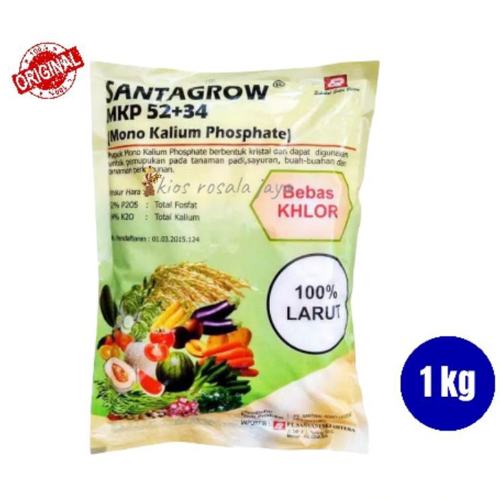 Pupuk MKP Santagrow 1 kg
