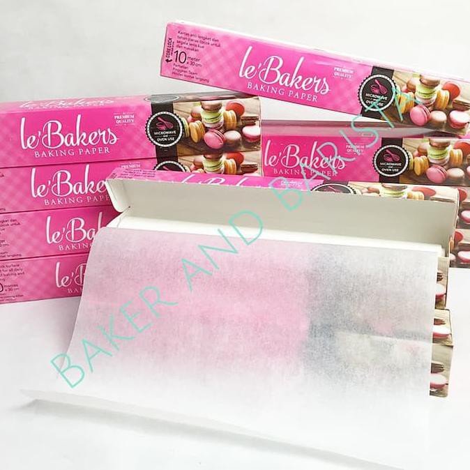 

Le bakers Baking Paper / Kertas Panggang Qualitas Export TERBAIK