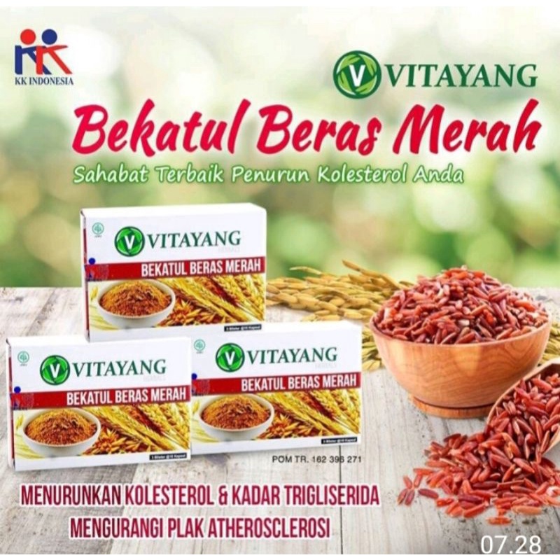 

3 box vitayang beras merah bekatul