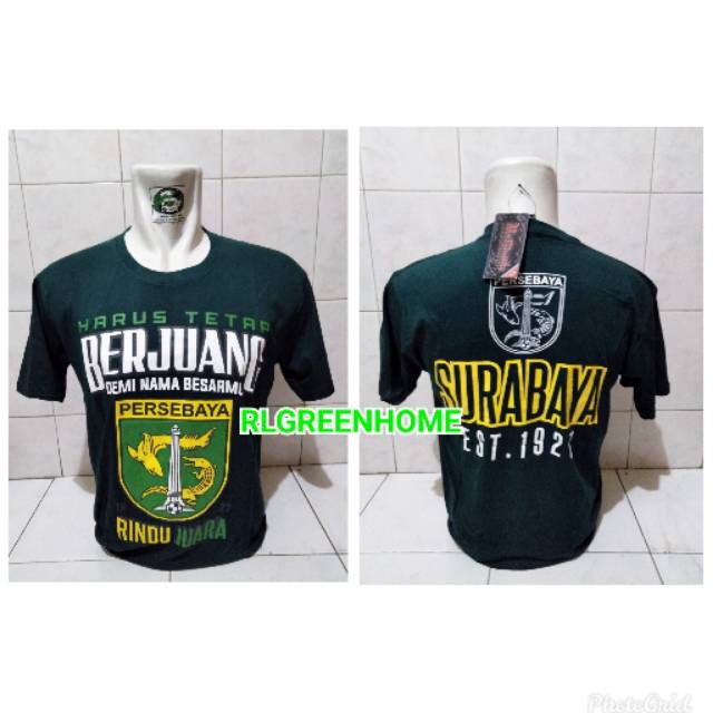 Baju Persebaya Hijau Botol