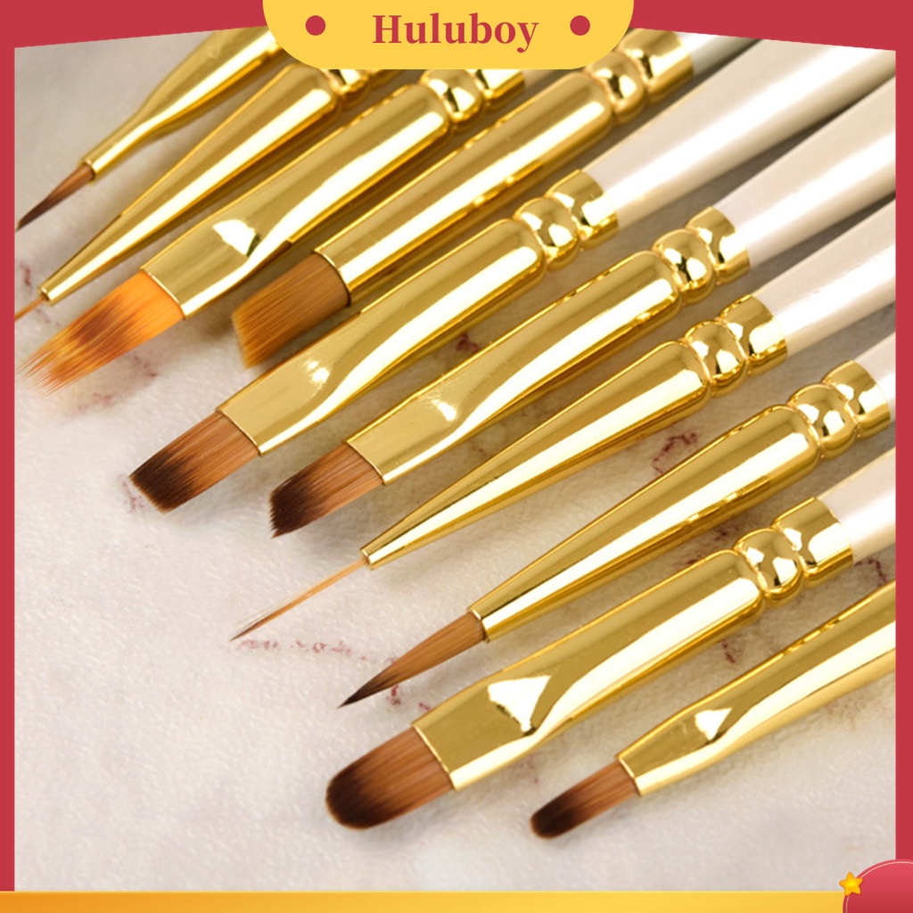 Huluboy Huluboy♡ Pen Brush Lukis Gel Kuku Multifungsi Mudah Digunakan Untuk Manicure