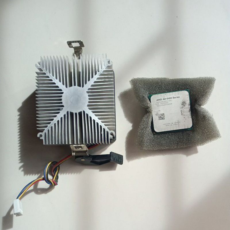 Processor AMD APU A6-5400K dan Fan Ori Bawaan