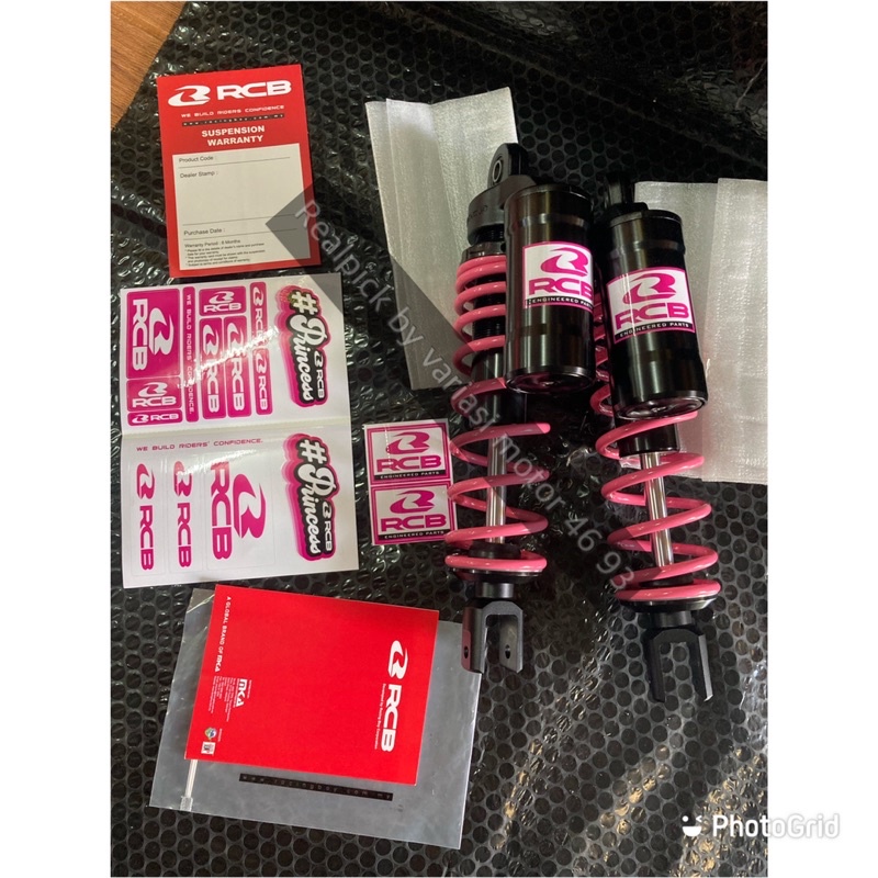 RCB Shock Absorber Mb2 Pink series limited edition new nmax 155 yamaha nmax 2020 nmax v2