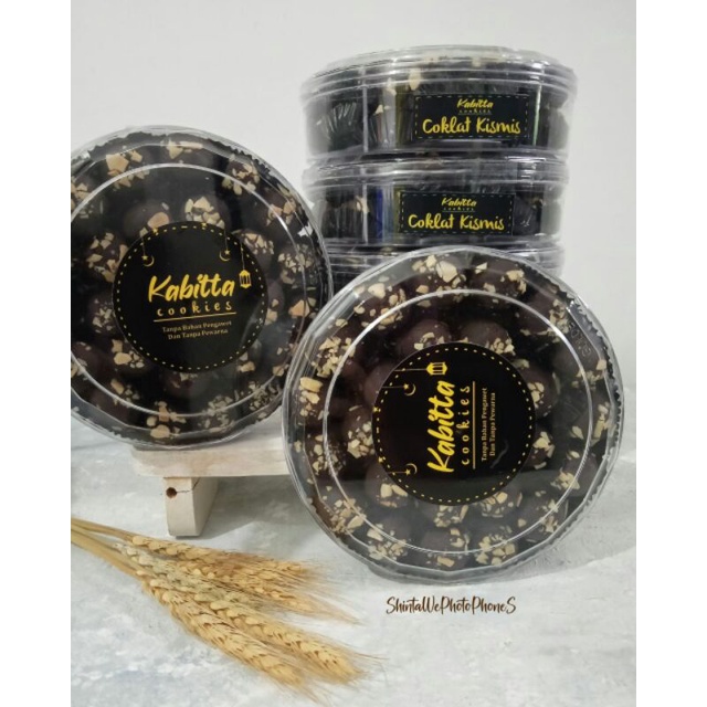 

COKLAT KISMIS PREMIUM KABITTA COOKIES [KEMASAN 500gr]