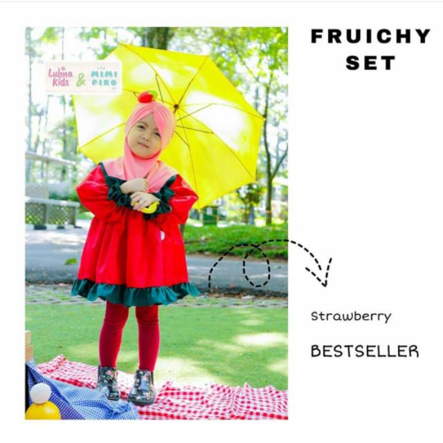 Fruichy Set Mimipiko dan Lubna Kids size m