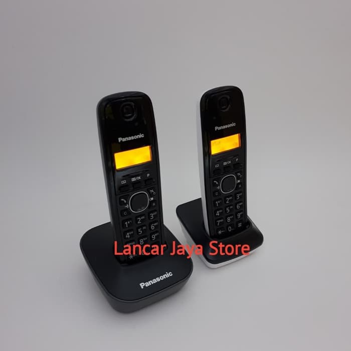 Telepon Wireless Panasonic KX-TG1612 Hitam