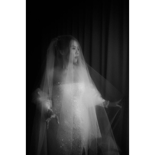 wedding veil ekor 300cm lebar 300cm cathedral length