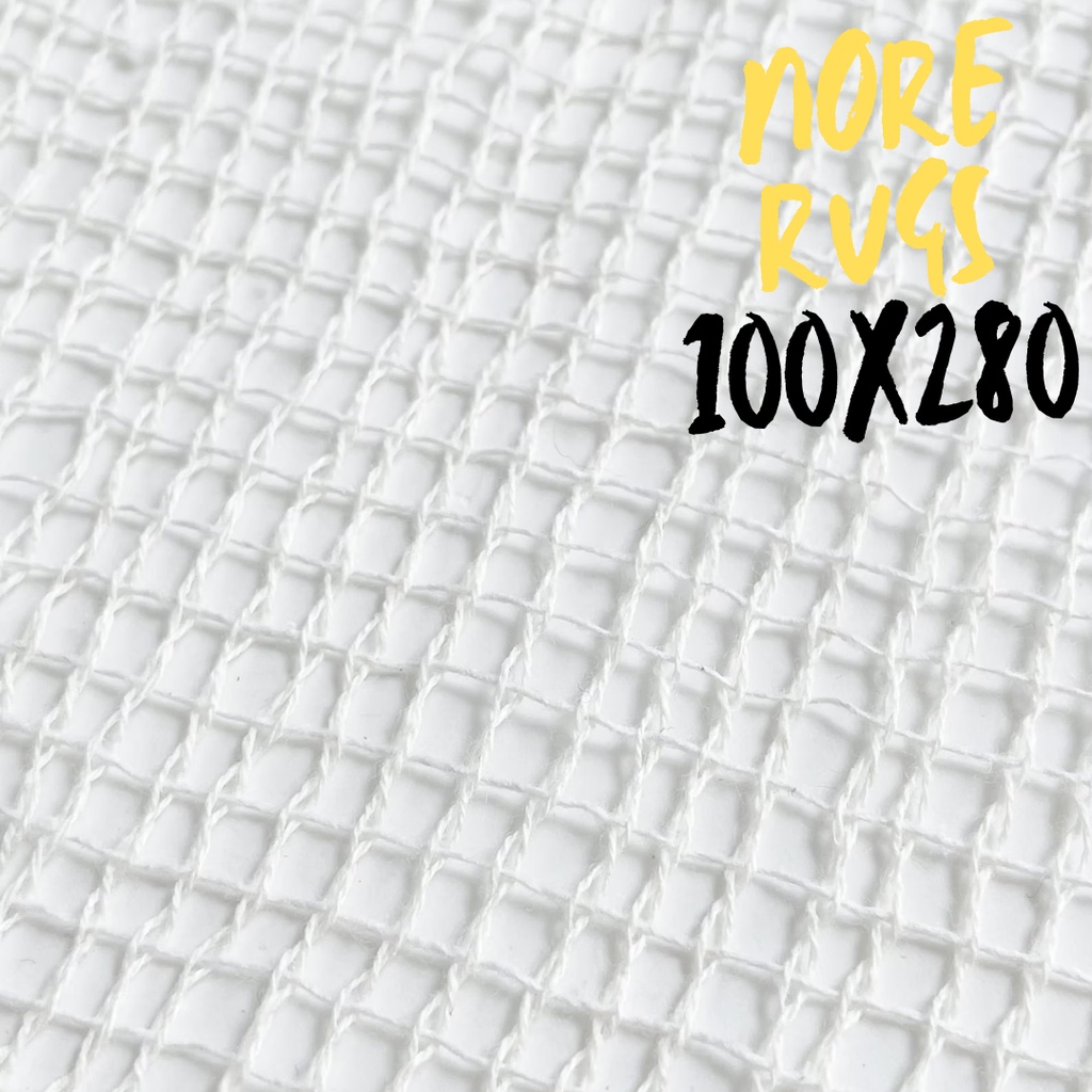 100x280 Backing karpet / punch needle / Katun Tufting