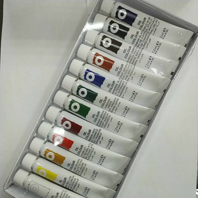 Cat minyak/Oil color art rangers 12tube/12ml