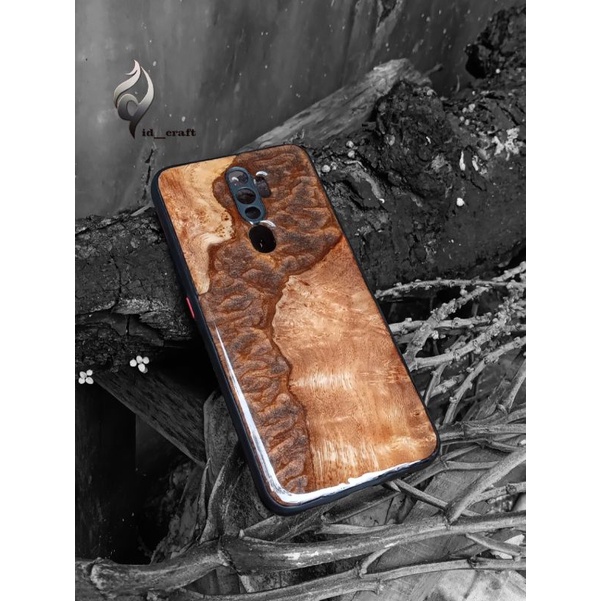 Case HP unik / Hardcase Resin Wood / ResinWood Phonecase
