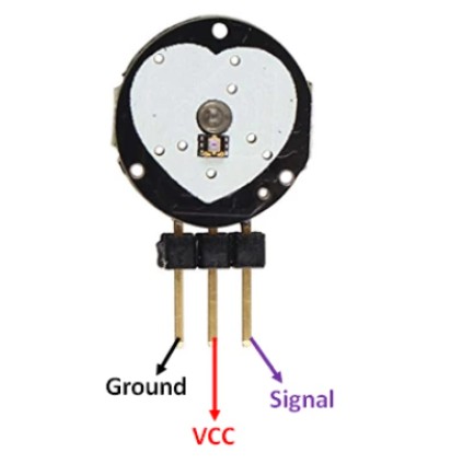 Sensor pulse heart rate (1566)