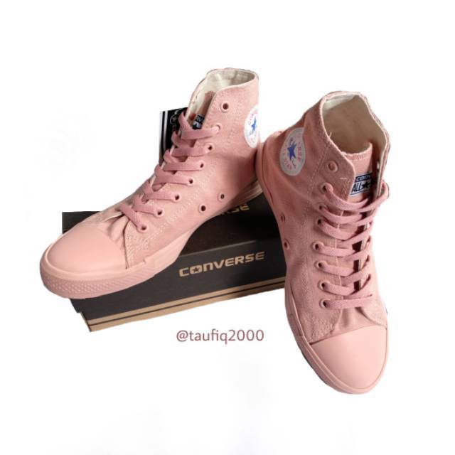 converse peach pink