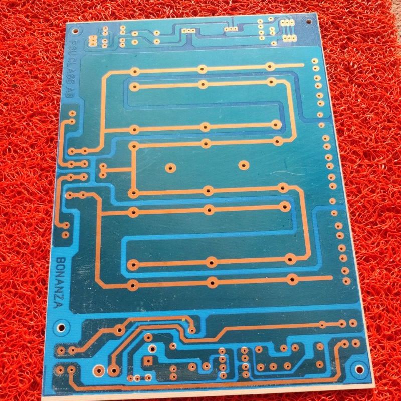 Pcb psu 12 elko class H bahan pcb fiber