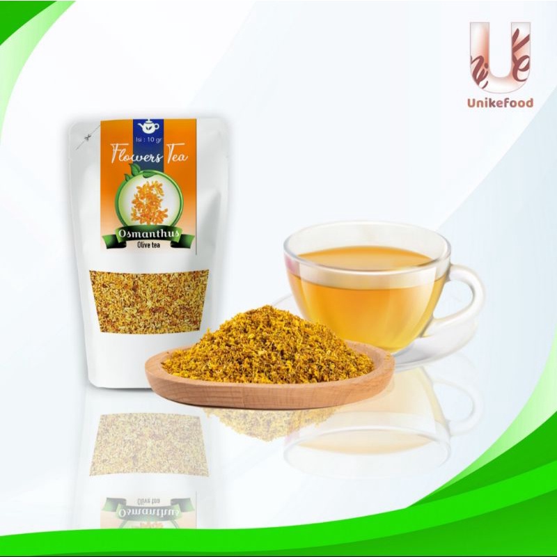 

Penyegar Bau Mulut Unikefood Teh Bunga Osmanthus Organik | Osmanthus Flower Tea Minuman Penyegar Bau Mulut Organik Isi 8gr