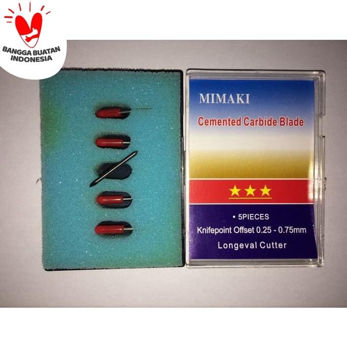 

Mata Pisau Mesin Cutting Mimaki 45 Degree (Isi 5)