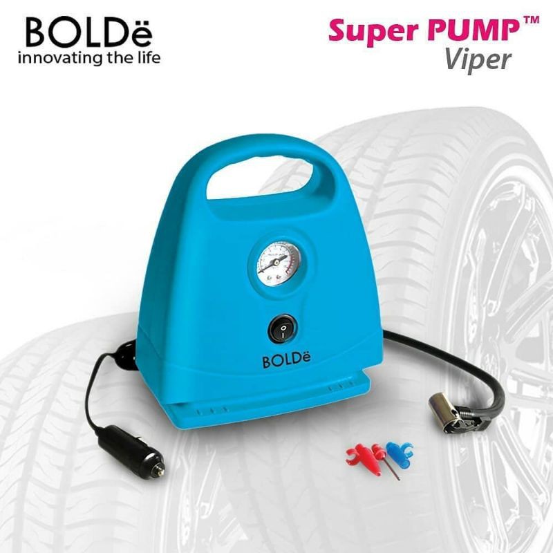 Bolde Super Pump Mini Air Compressor (Pompa Angin Kompresor)