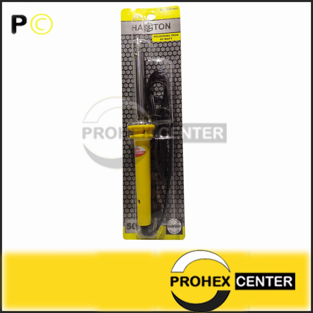 Solder Listrik 60 Watt HASSTON 3890-060 Soldering Iron 60 Watt