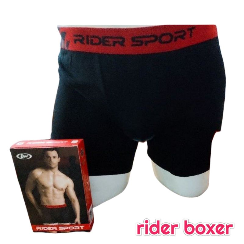 boxer rider R 763 B celana dalam boxer pria rider sport