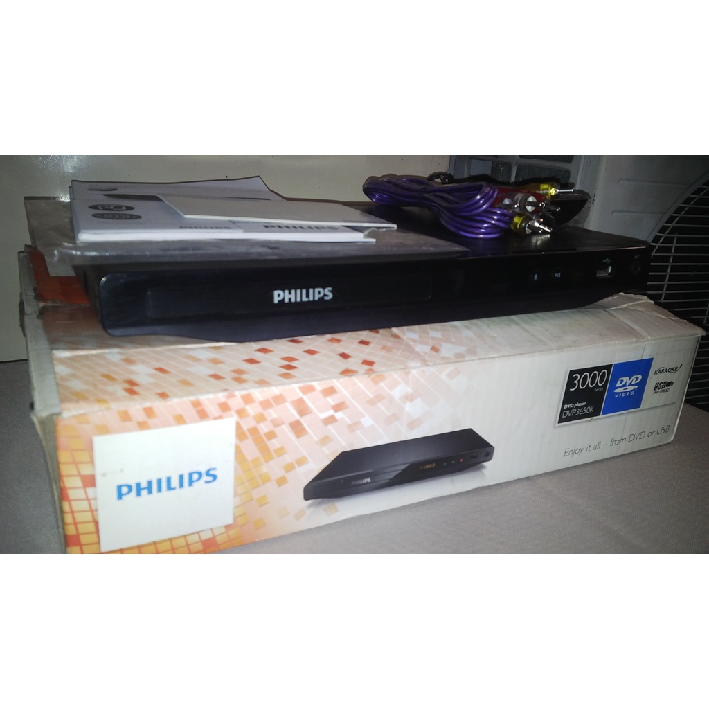 Jual DVD Player Philips DVP KARAOKE model AERO ada KEY SHIFT NADA UP