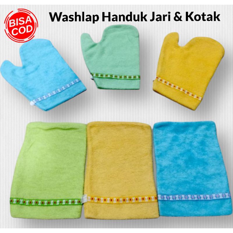 Washlap Handuk Washlap Bayi Jari Dan Kotak Halus Murah Perlengkapan Bayi Baru Lahir