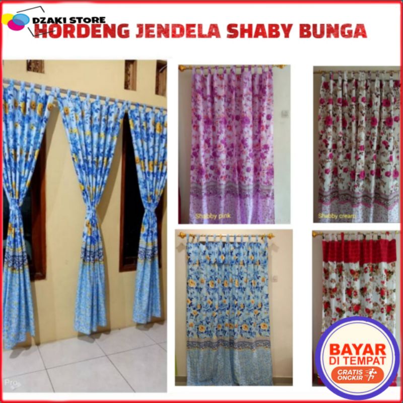 HORDENG JENDELA MOTIF BUNGA