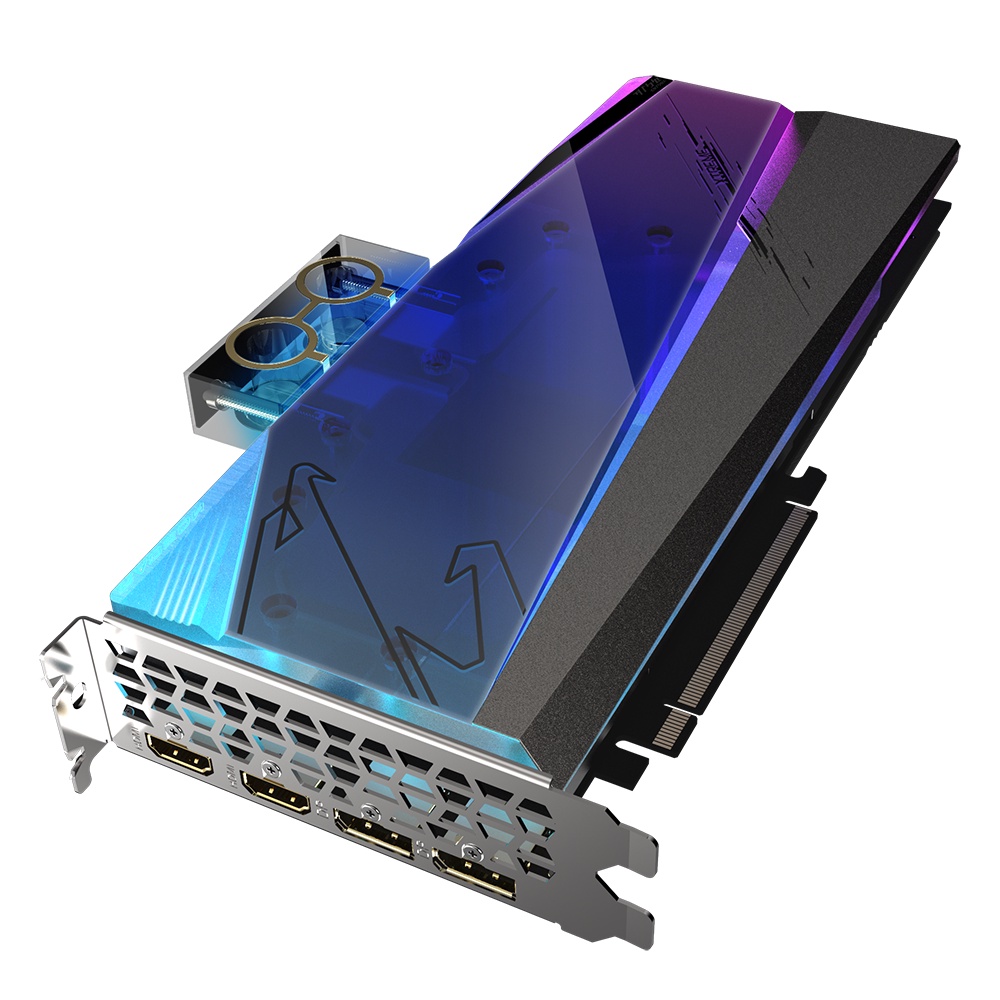 Gigabyte VGA AORUS Radeon RX 6900 XT XTREME WATERFORCE WB 16G (GV-R69XTAORUSX WB-16GD)