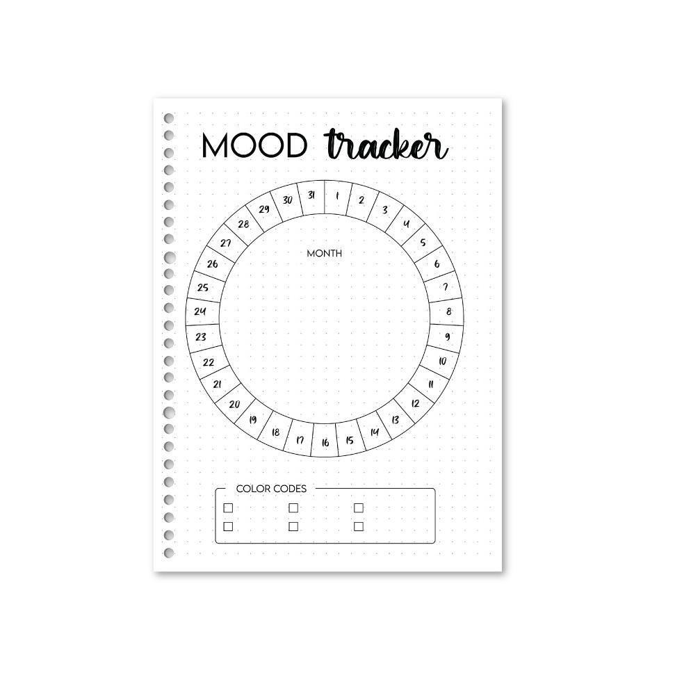

kG3Code Loose leaf B5 - Mood Tracker(V3I1) (rekomended)