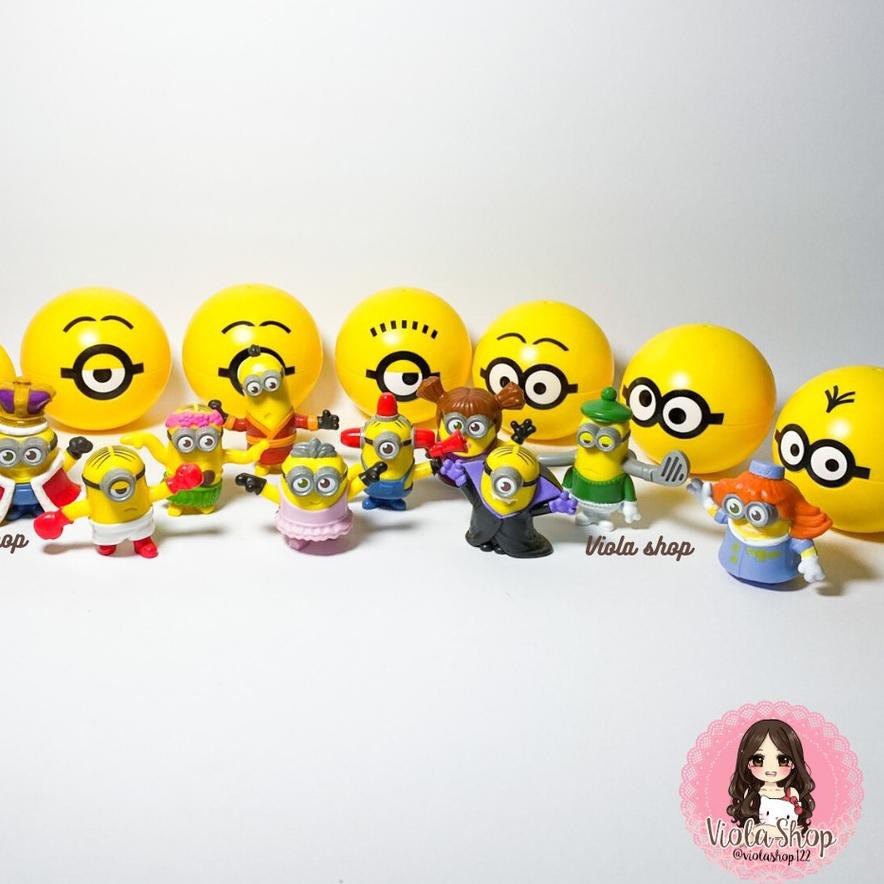 -6 Happy Meal Minion 2020 MCD Mainan The Rise Of Gru ❄