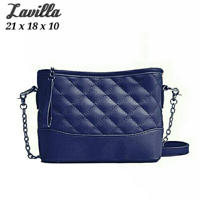 Tas embos lavilla selempang rante